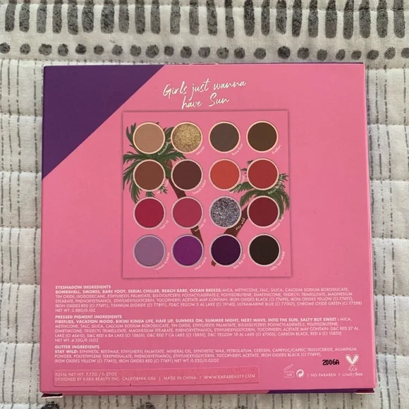Girls just wanna have Sun! Eyeshadow Palette - Picture 3 of 3